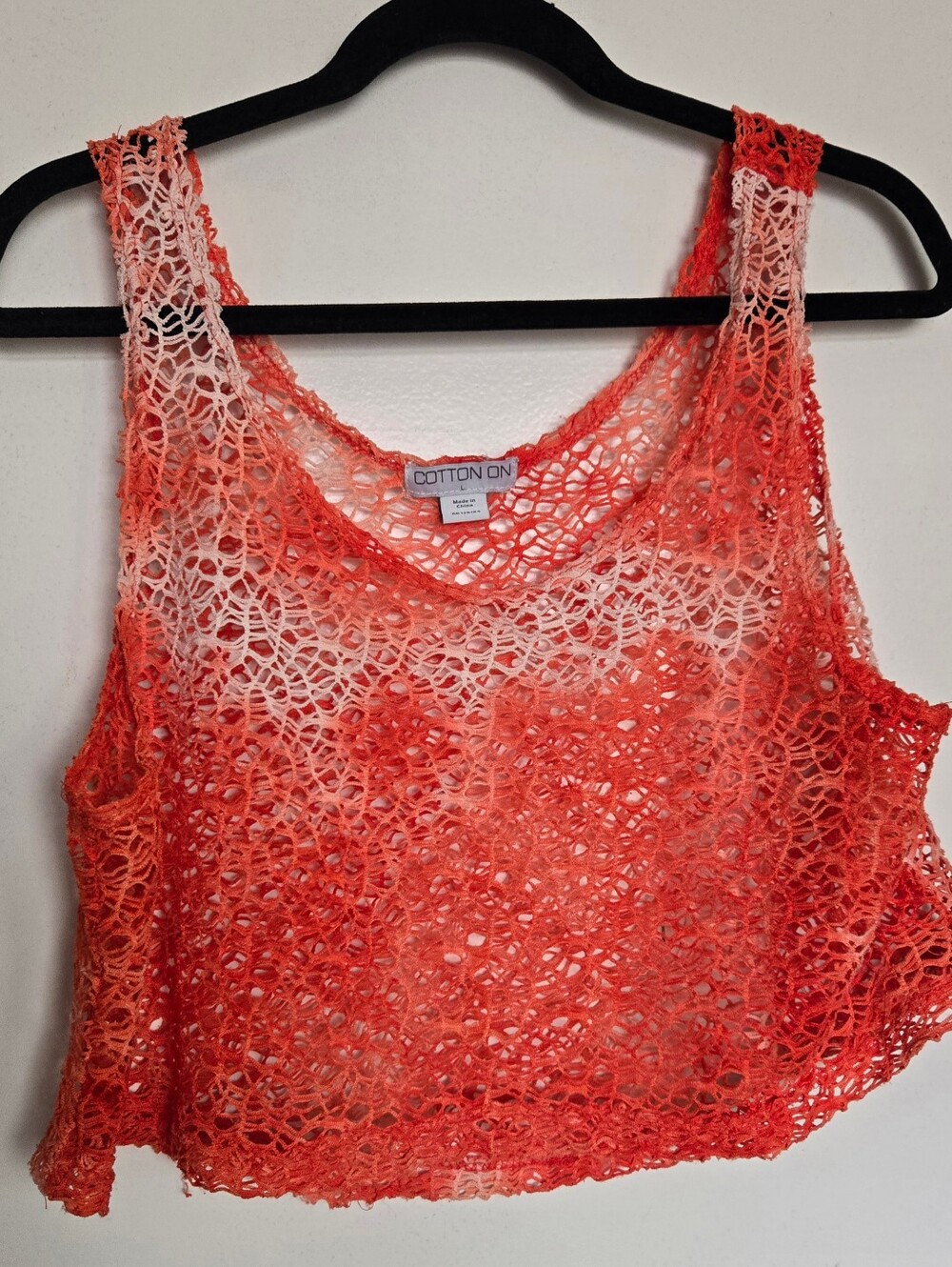 Mesh Crop Top